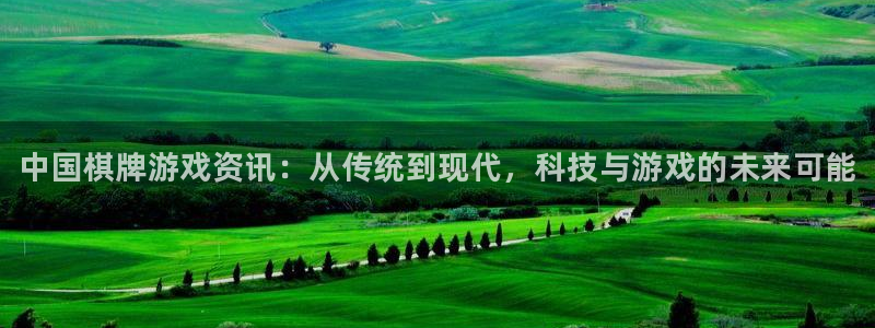 欧博娱乐注册开户：中国棋牌游戏资讯：从传统到现代，科技与游戏
